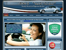 Tablet Screenshot of mikesauto.com
